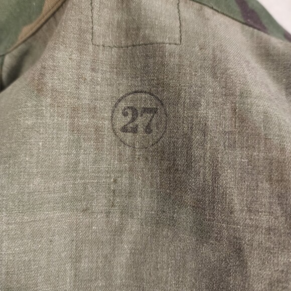 USMC Vintage 70s Camouflage Camo Military Utility Jacket Size 27 - Picture 7 of 8